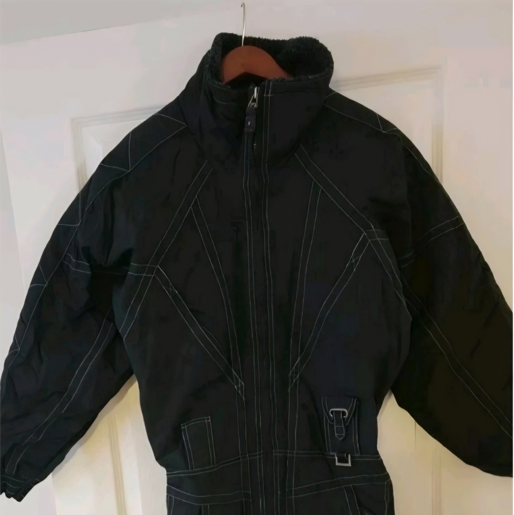 Inside Edge Black Full Body Snowsuit SizeM